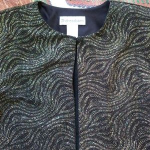 Vintage Dress Barn Sparkle Open Cardigan